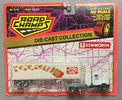 Camión semirremolque Kenworth 1994 escala HO Road Champs Frito Lay Doritos Foto 1 de 4