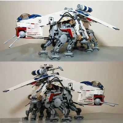 Star Wars Republic Dropship with AT-OT Walker Compatible 10195 Transport Ship To - Image 1 of 4