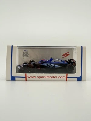 Spark Visa Cash App -Daniel Ricciardo-2024 Singapore GP 1:64 Diecast F1 Car Y410 - Image 1 of 4