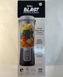 Ninja Blast 16oz. Batidora portátil recargable negra - Imagen 1 de 6