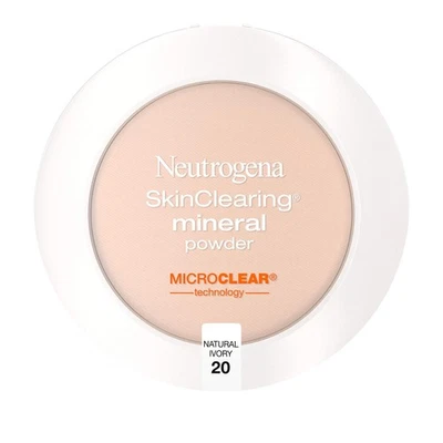 Neutrogena SkinClearing Mineral Acne-Concealing Pressed Powder Compact,... - Image 1 of 4
