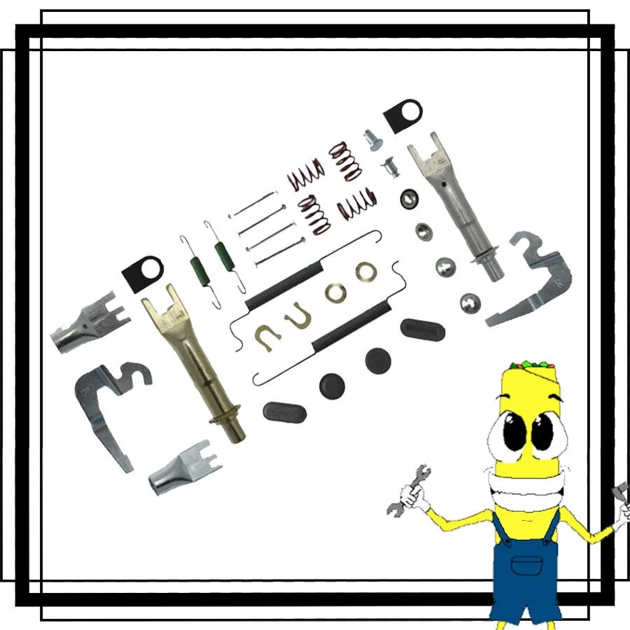 Complete Rear Brake Drum Hardware Kit for Chevrolet Cruze 2010-2015 - Image 1 of 1