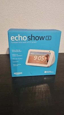 Amazon ECHO SHOW 5 Smart Display With Alexa 2ND GENERATION White - Image 1 of 4