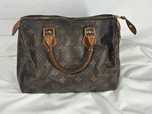 Louis Vuitton Speedy 25 Monogram Tote Handbag SPB JDW (350044) - Picture 1 of 18