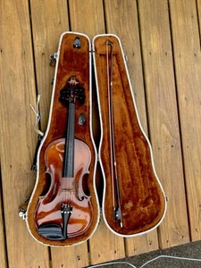 ✨VINTAGE✨ 1900er Carl Meisel 3/4 Violine Bass Und Cellobau West Germany Neu Bogen * - Bild 1 von 24