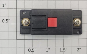 Lionel 190-25 Spur O rot Tasttaster Zubehör Steuerschalter - Bild 1 von 3