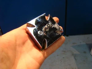 Harley Maltese cross mirror backing collectible ornament paper weight EP11475 - Picture 1 of 7