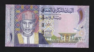 BILLETE CONMEMORATIVO OMAN 1 RIAL P-48a 2015 45º error retirado UNC mariposa - Imagen 1 de 2