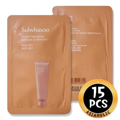 Sulwhasoo Clarifying Mask 5ml x 15pcs (75ml) Sample Newest Version - Image 1 of 4