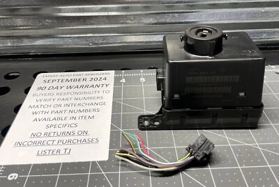 INTERRUPTOR DE ENCENDIDO INALÁMBRICO NODO DODGE CHRYSLER JEEP OEM 68284720AA con VIN Foto 1 de 4