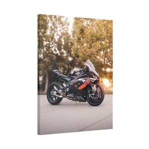 BMW inspiriert M1000RR hochauflösende vertikale Motorrad-Leinwand in Museumsqualität P - Bild 1 von 10