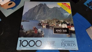Springbok Faraway Places Fjords Norway 1000 Piece Puzzle Lofoten Islands New - Picture 1 of 3