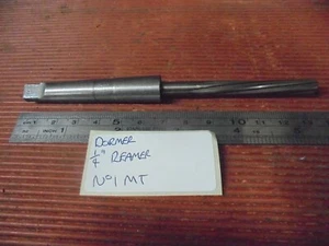 1/4" Reamer - No1 MT - Made by Dormer - Imagen 1 de 2