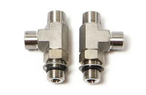 KIT RACCORDO ORB TEE VERTICALE SS - Foto 1 di 1