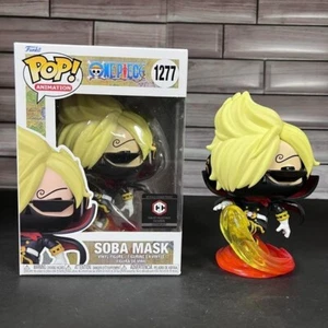 Funko Pop One Piece -Sanji Soba Mask Chalice Exclusive COMMON #1277 w/ protector - Picture 1 of 6