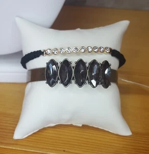 "Opposites Attract" Bracelet Set by ViVI Jewelry (Cookie Lee) - Picture 1 of 1