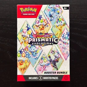 Pokémon TCG Prismatic Evolutions Booster Bundle EMPTY - Foto 1 di 13