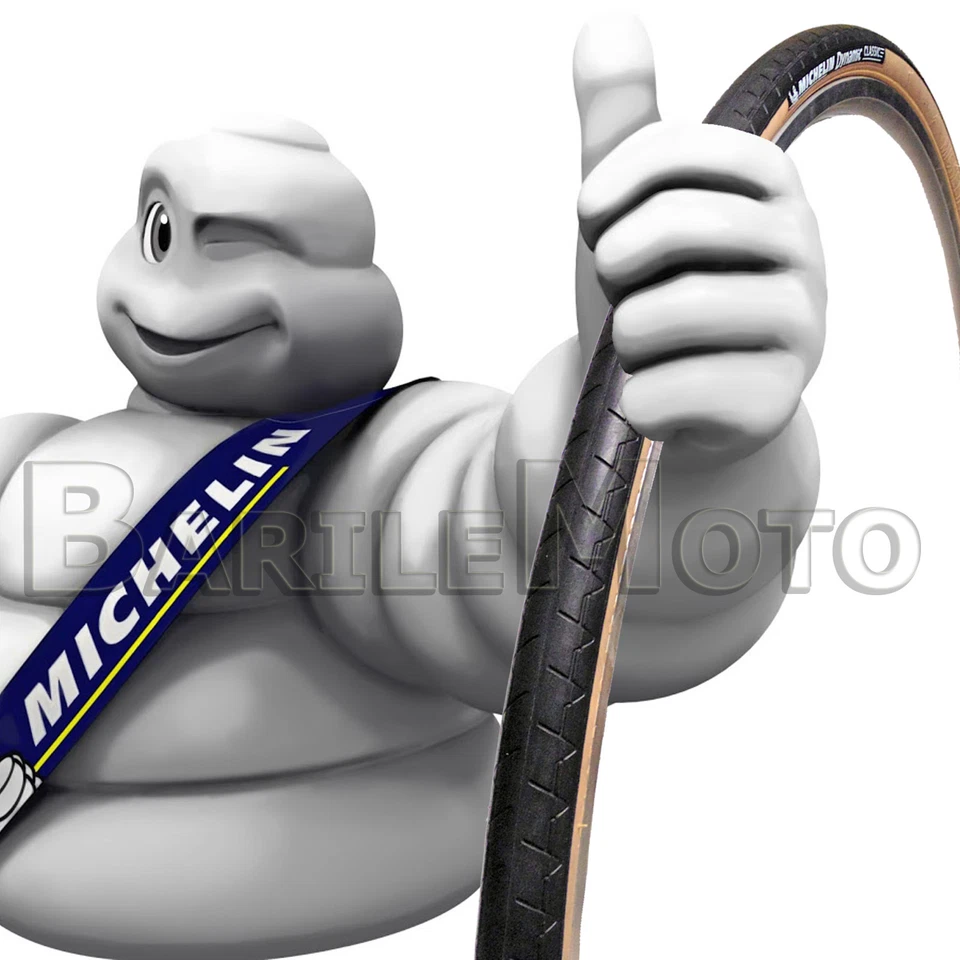 Reifen/Pneumatisch 28 " - 700 x 23 C Rennrad Schwarz / Para Michelin Dynamic - Bild 1 von 1