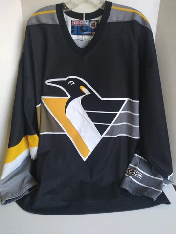 CCM Pittsburgh Penguins Robopen Gradient NHL Hockey Jersey - 2XL Cover