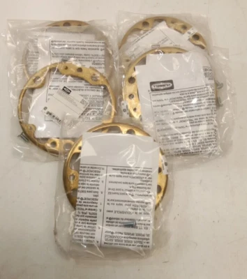 Hubbell S5016 Scrubshield Redondo Piso Caja Accesorio Cubierta Brida (Lote de 5)  Foto 1 de 4