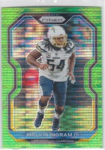 2020 Panini Prizm Melvin Ingram III Neon Green Pulsar Chargers Chiefs #146 - Picture 1 of 2