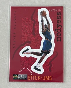 1997-98 Upper Deck Collector's Choice - Stick-Ums #S7 Antonio McDyess - Picture 1 of 2