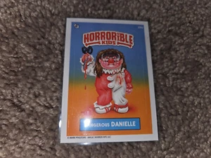 449: Horrorible Kids Serie 7 Dangerous DANIELLE #209a GPK, Cubo de Basura Niños - Imagen 1 de 5