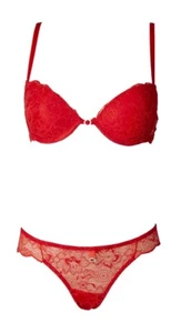 JADEA Damen Overall Unterwäsche Gepolsterter BH mit Bügel Slip Brazilian Art - Bild 1 von 4