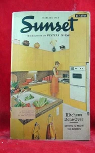 Sunset  February 1964 What's new in Western Homes, Gardens, Cooking & Travel - Picture 1 of 1