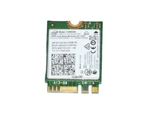Intel 3165 Dual Band Wireless-AC 3165NGW + Bluetooth 4.0 NGFF 802.11AC Wifi Card - Afbeelding 1 van 3