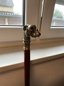 Gehstock Bronze Griff 94 cm - Bild 1 von 6