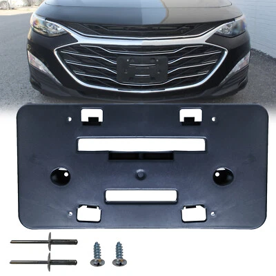 For 2019-23 Chevrolet Malibu Front License Plate Frame Tag Holder Mount Bracket — 第 1/4 张图片