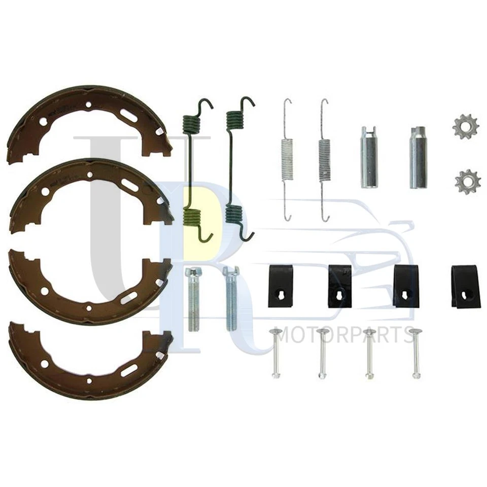 Fits Lincoln Town Car Centric Parts 2X Parking Brake Shoe and Hardware Kit Rear - Image 1 of 4