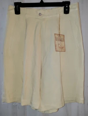 NWT WOMENS $68 Tommy Bahama 100% SILK BERMUDA SHORT W/ POCKETS   SIZE 12 - Image 1 of 3