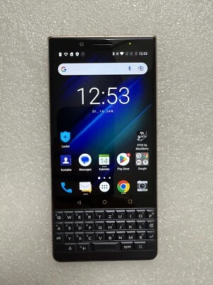 BlackBerry KEY2 LE BBE100-4 - 64 GB - Champagne QWERTY (Daul SIM) - Bild 1 von 4