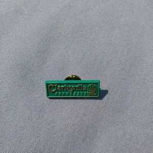 Clarksville TN Tennessee Kunststoff Revers Hut Jacke Pin  - Bild 1 von 2