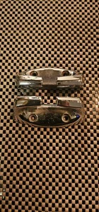 Vintage Lot Of 2 - C Type Anchor Rope Tie Downs Chrome - Picture 1 of 5