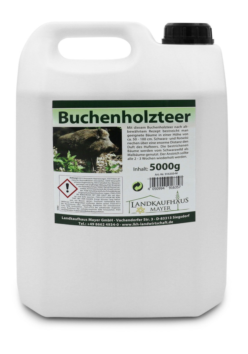 ATTRATEC No 5 BHT Pur - Reines Buchenholzteer Als Lockmittel Für Wild