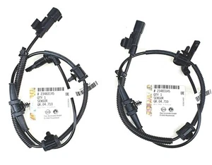 2x Genuine Vauxhall ABS Sensor Wheel Speed Sensor Front R+L Insignia A - 23483145 - Picture 1 of 4