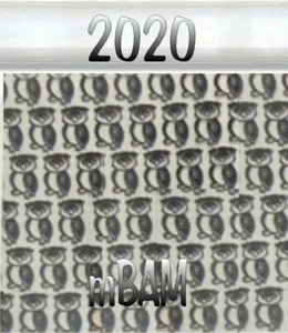 1000 BLACK OWLS 2020 Apple Zip Baggies 2.0X2.0" Mini POLYBAGS 10 PACKS - Picture 1 of 12