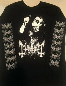 MAYHEM Dead Long Sleeve Shirt darkthrone per ohlin dead euronymous lords chaos  - Picture 1 of 7