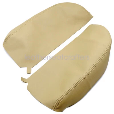 Cubierta de reposabrazos con tapa de consola central de cuero para Acura MDX 2007-2012 2013 beige tostado Foto 1 de 4