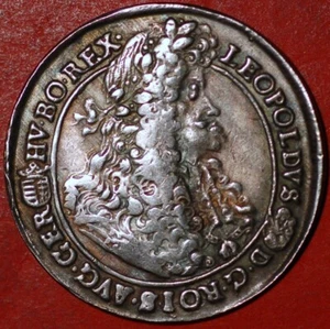 Europian medieval Leoplodvs commemorative coin 1691 (7722) - Picture 1 of 2