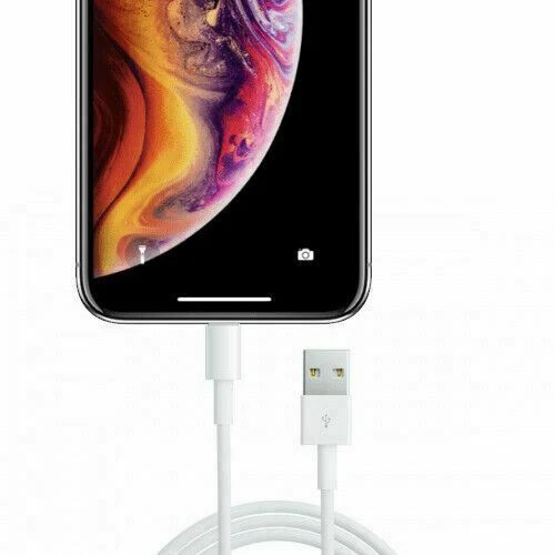 5x 1m USB 8PIN Fast Charging Data Cable for iPhone 14 11 12 13 XS Max 8 7+ 6 SE - image 1 of 4