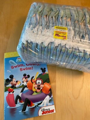  LITTLE SWIMMER SWIM DIAPER 1 PKG/25 SZ M Mickey Mouse CLUBHOUSE Winnie the Pooh - Image 1 of 3