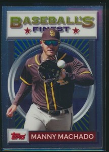 2020 Topps Baseball's Finest Flashbacks #191 Manny Machado San Diego Padres