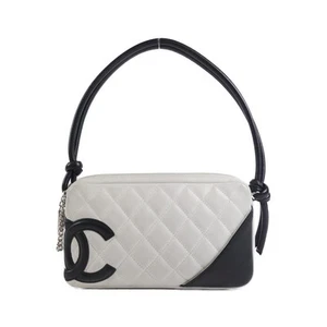 Authentic CHANEL Cambon Line 25175 Shoulder bag  #270-004-019-0010 - Picture 1 of 8