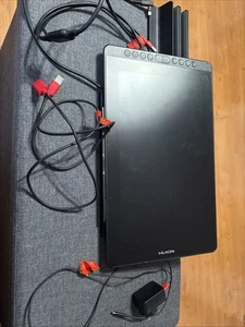 Huion Kamvas 16 Pro Graphics Drawing Tablet with Stand And Cables (No Pen) - Photo 1/8