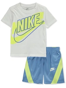 Nike Boys' 2-Piece Shorts Set Outfit Color: navy Size: 4 - Picture 1 of 1