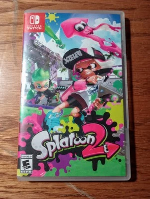 Splatoon 2 Nintendo Switch Video Game Cartridge And Case - Image 1 of 4